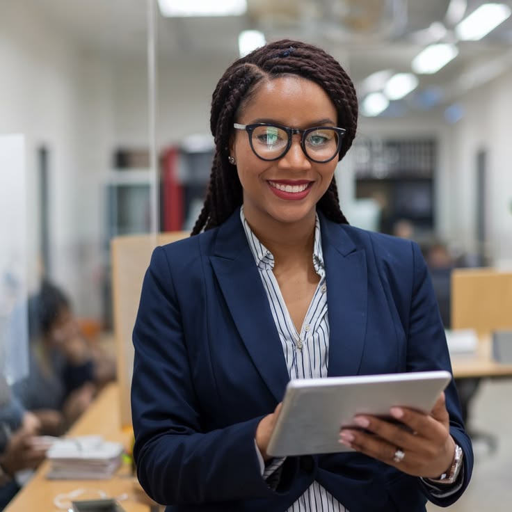 Professional job seeker using Jobsoko app in East Africa